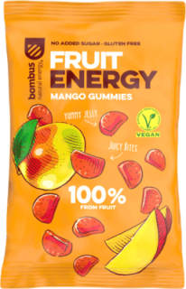 BOMBUS FRUIT ENERGY - Mango gummies 35g