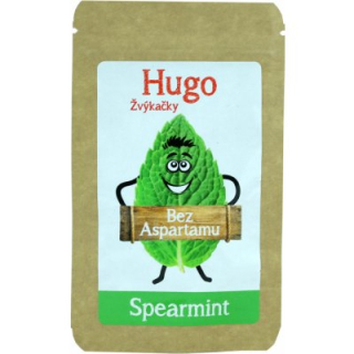 Žuvačky Spearmint bez aspartamu 45g HUGO