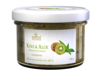 Džem Kiwi & Aloe 200g Grešík
