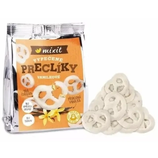 Praclíky biele do vrecka 70g MIXIT