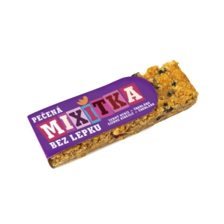 Mixitka Čierne ríbezle + Čokoláda BEZ LEPKU 60g