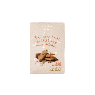 BITE Slaný karamel v bielej čokoláde 100g LYRA