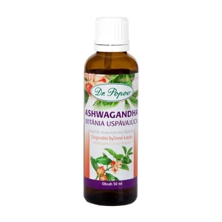 Bylinné kvapky Ashwagandha 50ml Dr.Popov