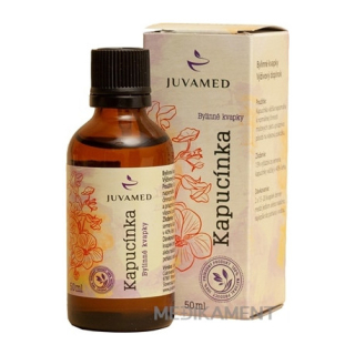 Bylinné kvapky Kapucínka 50ml JUVAMED