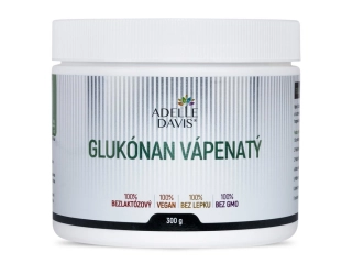 Vápnik, prášok 300g (Glukónan vápenatý) Adelle Davis