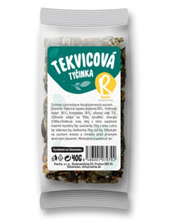 Tyčinka Tekvicová 40g Ravita