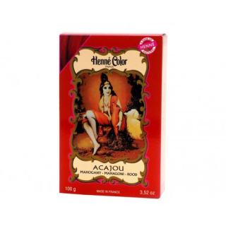Henna Powder Acajou - Mahagónová 100g Henné Color