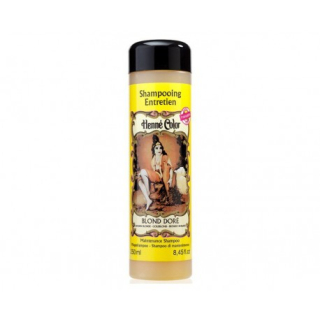 Henna Prírodný Šampón s výťažkom z henny Blond doré - Zlatá Blond 250 ml Henné Color