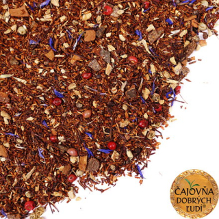 Čaj kráľa opíc- korenistý Rooibos z čajovne 50g Čajovňa dobrých ľudí
