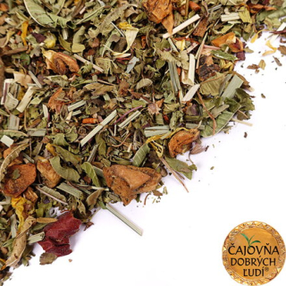 Čaj siedmich čakier- bylinný s Tulsi z čajovne 50g Čajovňa dobrých ľudí