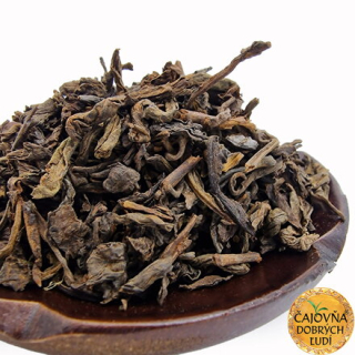 Čierňava- Pu-Erh, Shu-Cha tmavý čaj z čajovne 50g Čajovňa dobrých ľudí