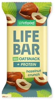 Tyčinka ovsená lieskovce 40g Lifefood