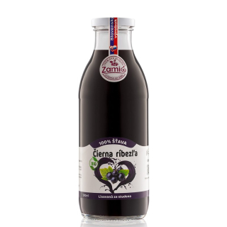 100% šťava BIO čierna ríbezľa 500ml Zamio