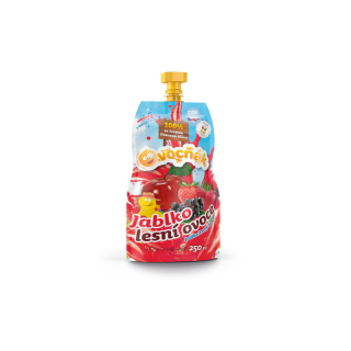 Šťava 100% Lesné ovocie Jablko 250ml Ovocňák