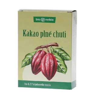 Bio Kakaový prášok (21% kakaového masla) 150g BioNebio