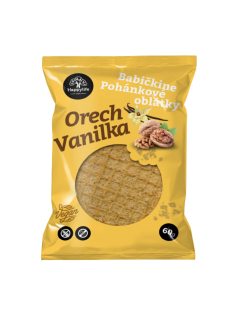 Babičkine pohánkové oblátky orech a vanilka 60g Happylife