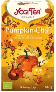 Pumpkin Chai BIO (17 x 1,9g) 32,3g, Yogi Tea