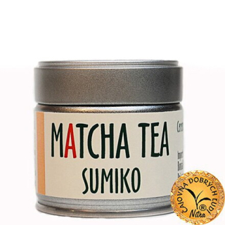 Matcha Sumiko BIO čaj v dóze čajovne 40g Čajovňa dobrých ľudí