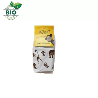 Nebuď hlúpy muesli chrumkavé s čokoládou 300g Bio Nebio