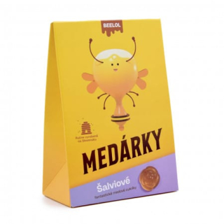 Medové cukríky so šalviou 70g Beelol