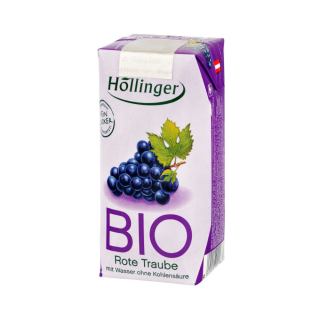 Šťava z červeného hrozna, 200ml Hollinger
