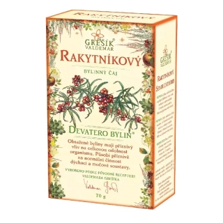 Bylinný čaj sypaný Rakytníkový 70g Grešík