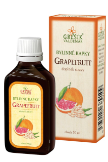 Kvapky Grapefruit 50ml Grešík
