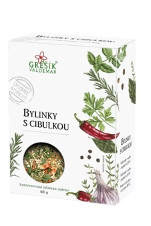 Bylinky s cibuľkou 60g Grešík
