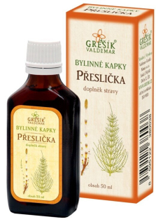 Bylinné kvapky Praslička 50ml Grešík
