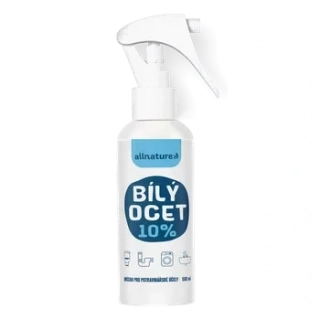 Biely ocot sprej 10% bez vône 500ml Allnature