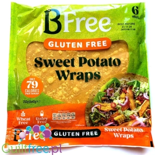 Sweet Potato Wraps 6ks x 42g BFree