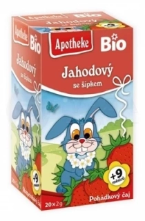 BIO Ovocný čaj Jahodový so šípkou 20n.n. 40g Apotheke