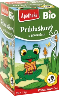 Bio detský prieduškový čaj so skorocelom 30g Apotheke