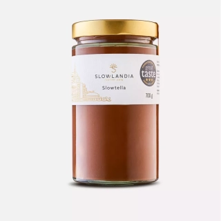 Slowtella – Lieskovcovo-kakaový krém 700g Slowlandia