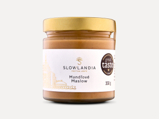 Mandľové Maslow 350g Slowlandia