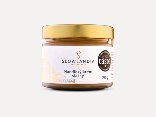 Mandľový krém sladký 250g Slowlandia