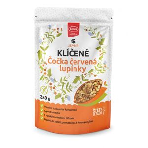 Naklíčená šošovica lupienky 250g Semix