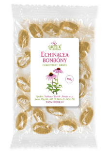 Cukríky Echinacea bez cukru 100g Grešík