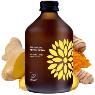 BIO kombucha Kurkuma + Zázvor 330ml Vigo
