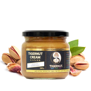 Pistáciový krém bez cukru 280g TIGERNUT 