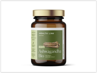 Ashwagandha BIO kapsule 500mg, 150ks Health Link