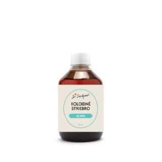 Koloidné striebro 40 ppm, 250ml Dr.Feelgood