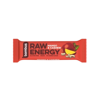 Bombus Raw Tyčinka mango a kešu 50g Bombus
