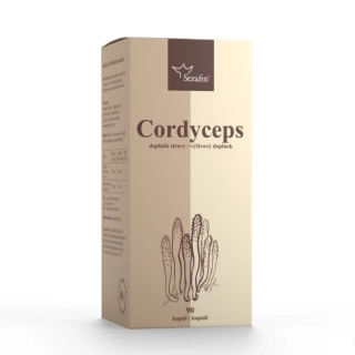 Cordyceps - prírodné kapsuly 90ks Serafin