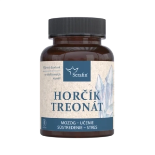 Horčík treonát - prírodné kapsuly 90ks Serafin
