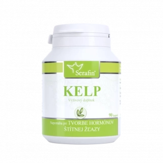 Kelp - Jód z kelpu prírodné kapsuly 90ks Serafin