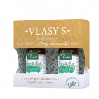 Vlasy S - proti vypadávaniu vlasov 100ml Serafin