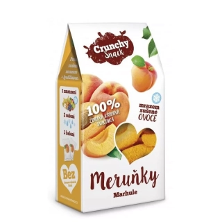 Mrazom sušené marhule 15g Crunchy
