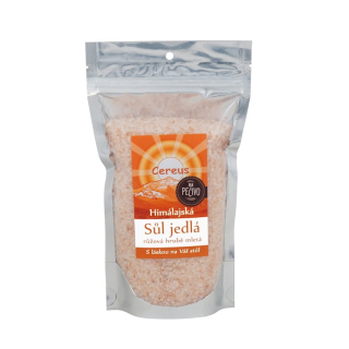 Jedlá soľ ružová na pečivo 560g CEREUS