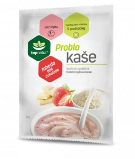 Probio KAŠA Jahoda a biela čokolada 60g Topnatur